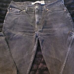 Levi's Dark Gray Relaxed Fit Jeans